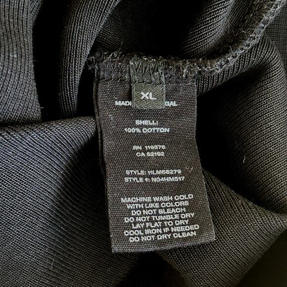 Helmut Lang Seam Detail Rib T Shirt in Black - Picture 10 of 10